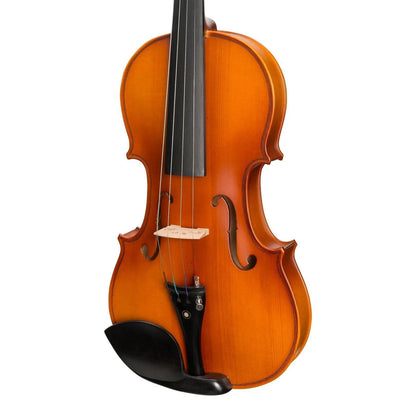 Steinhoff 3/4 Size Advanced Student Solid Top Violin Set with Case, Bow, Rosin - VB34E Natural Satin — view 4