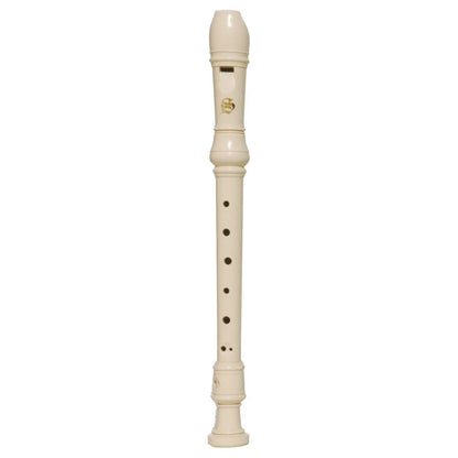 Steinhoff KSR-1-WHT Soprano Recorder with Cleaning Rod and Pouch