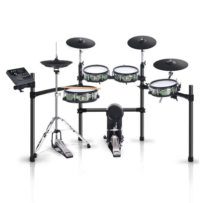 Kahzan ACE530 Electronic Drum Kit with DSP-5202 Module, 5-Piece Mesh Pads, Bluetooth Connectivity, 918 Voices, 72 Drum Kits