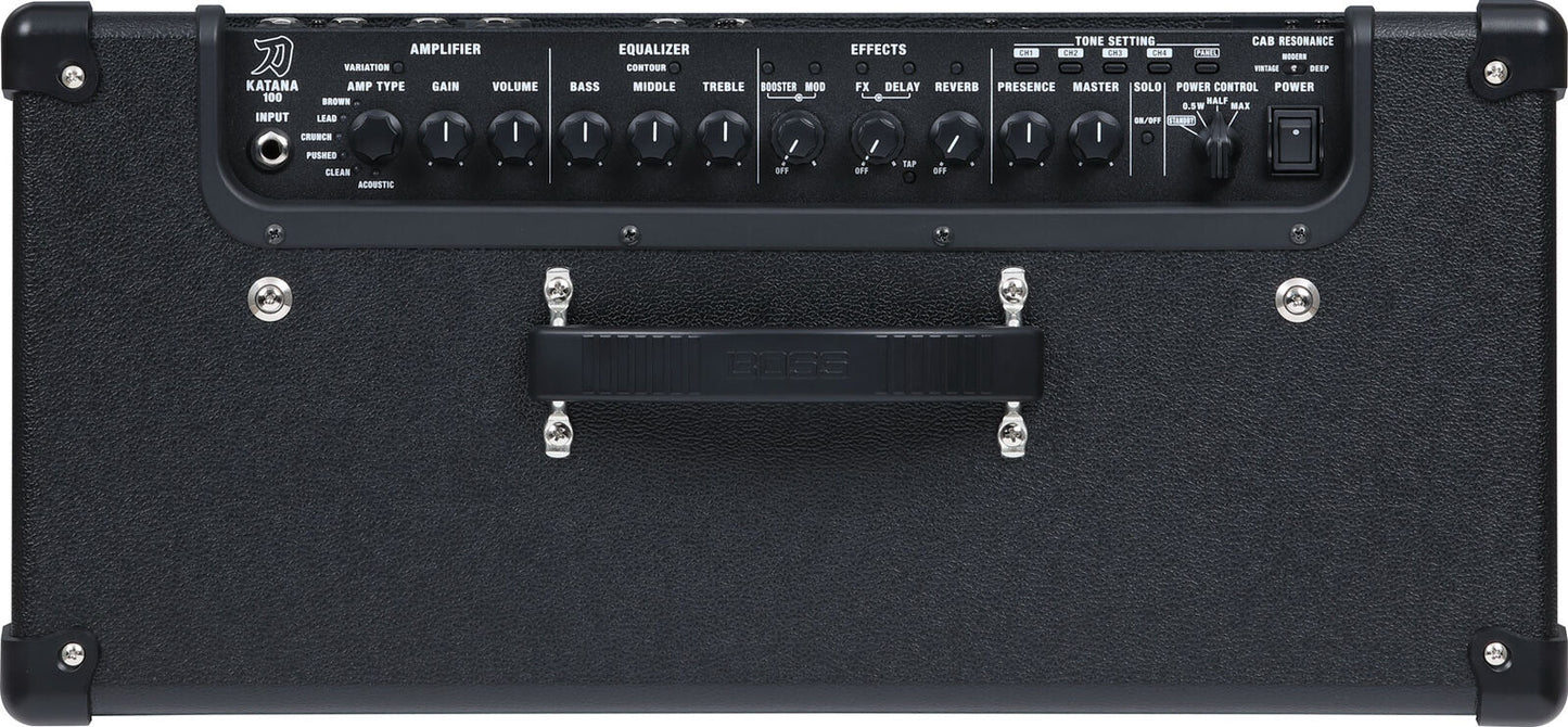 BOSS KATANA-100 Gen3 100W 1x12 Guitar Amplifier - Enhanced Tube Logic Sound & Feel — view 4