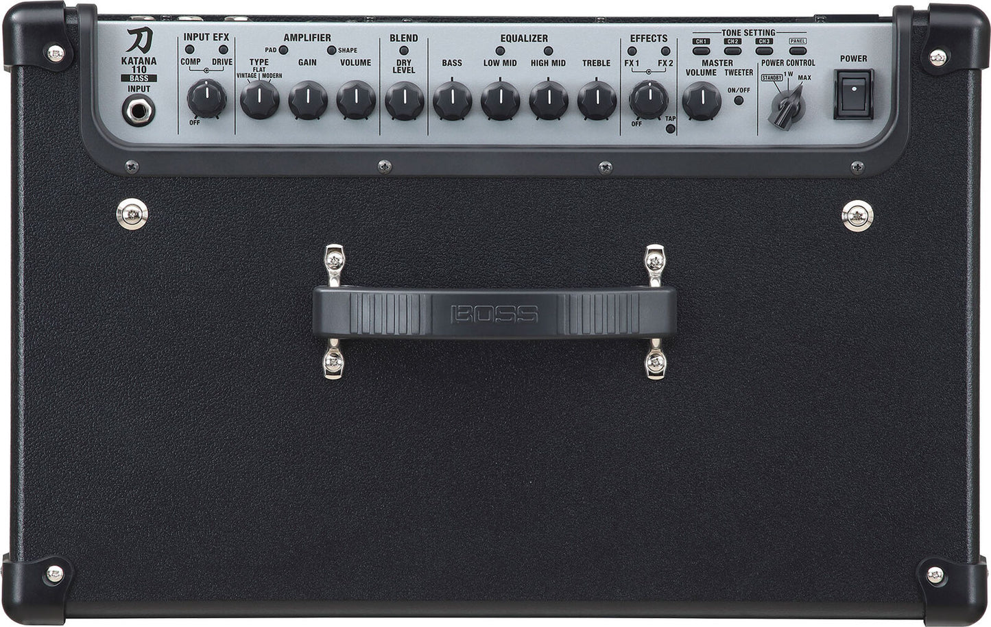 BOSS KATANA-110 Bass Amplifier - 1x10" Speaker, 60W Power, Onboard Effects, 3 Amp Characters, Compact Design for Serious Bassists — view 5