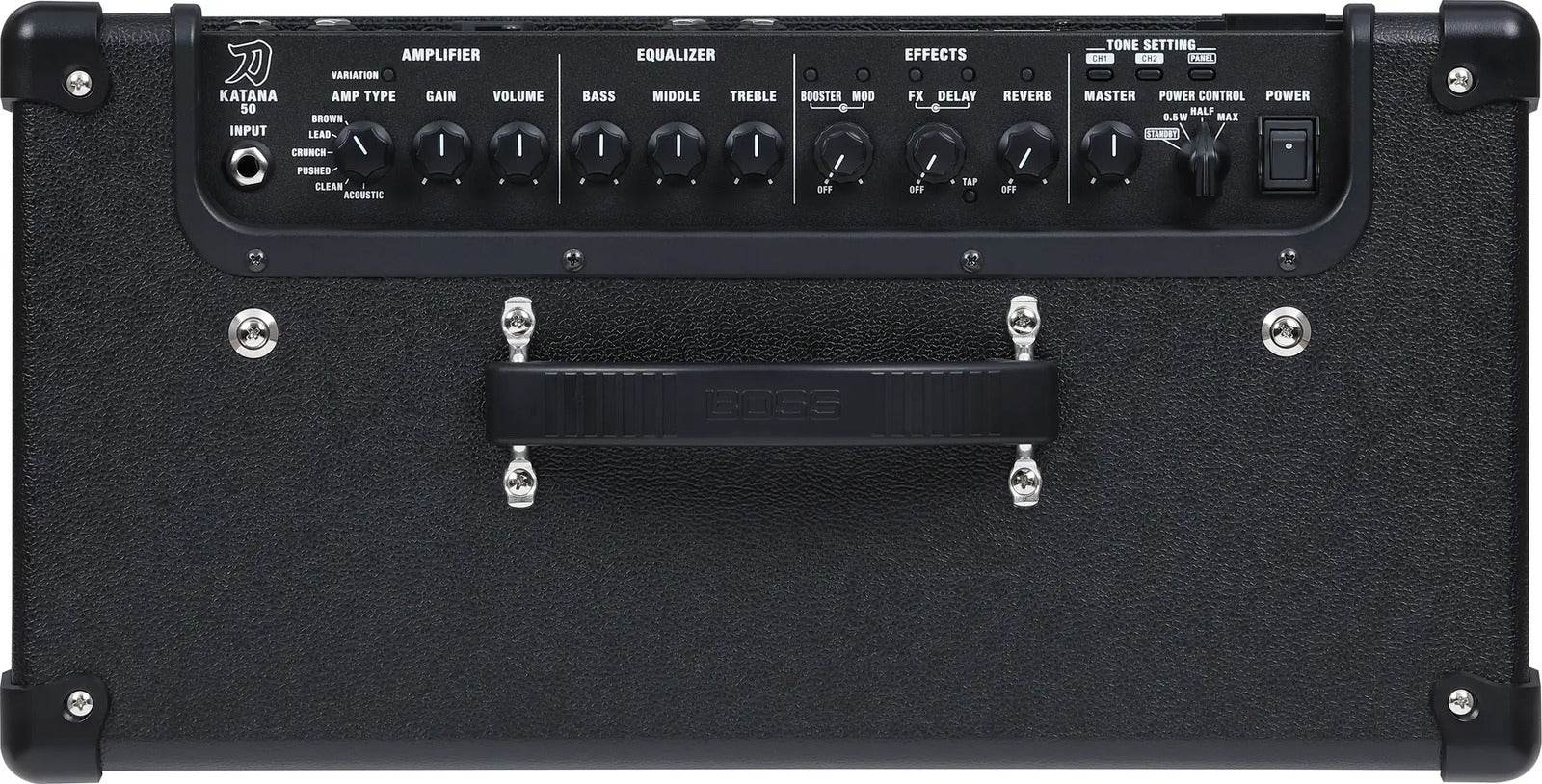 BOSS KATANA-50 Gen3 50W 1x12 Guitar Amplifier with Tube Logic Enhancements and Pushed Amp Character for Superior Sound and Feel — view 7