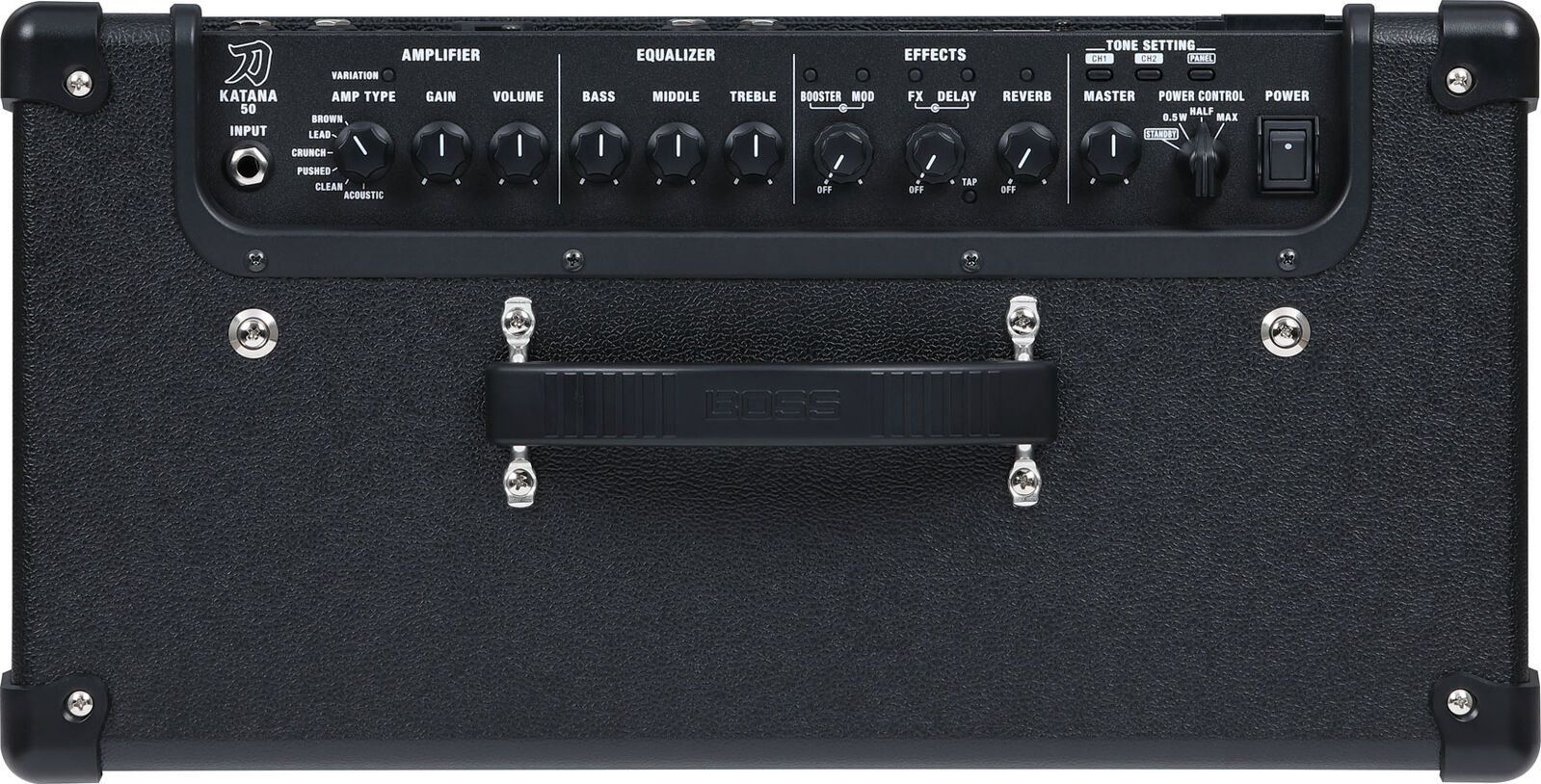 BOSS KATANA-50 Gen3 50W 1x12 Guitar Amplifier with Tube Logic Enhancements and Pushed Amp Character for Superior Sound and Feel — view 4