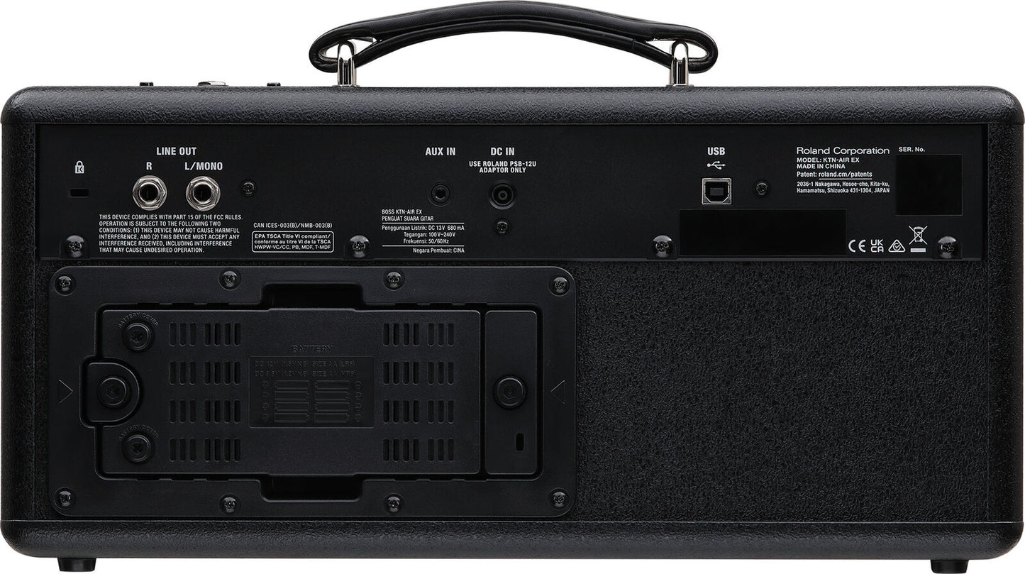 BOSS KATANA-AIR EX Wireless Desktop Guitar Amp - 35W, Twin 5" Speakers, Compact Design, Authentic Katana Tone — view 4