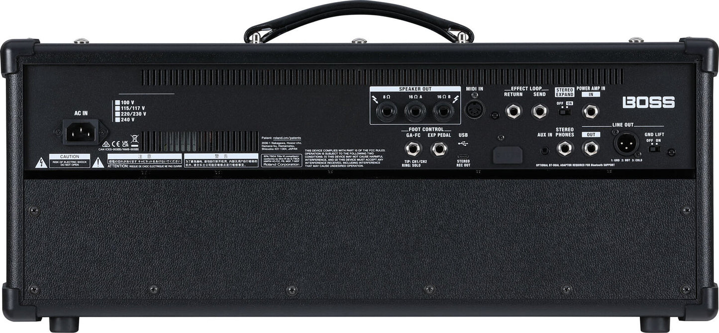 BOSS KATANA-Artist HD Gen3 100W Guitar Amplifier Head - Advanced Tone Tools & Tube Logic Enhancements — view 4
