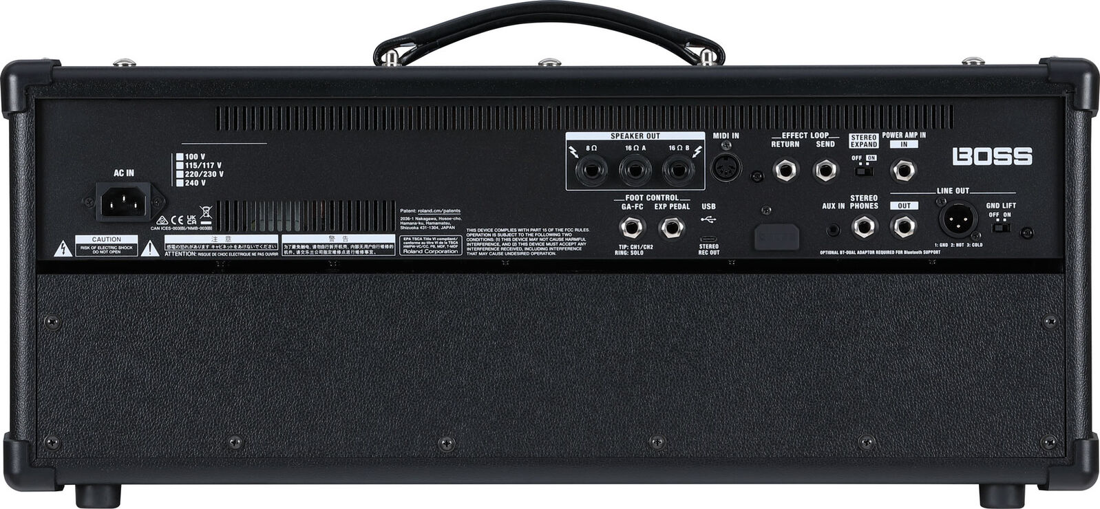 BOSS KATANA-Artist HD Gen3 100W Guitar Amplifier Head - Advanced Tone Tools & Tube Logic Enhancements — view 4