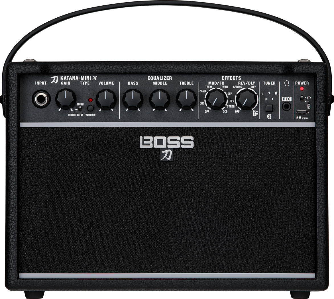 BOSS KTN-MINI X Battery Guitar Amp - Versatile Analog Tones & Dual Effects in Compact Design — view 2