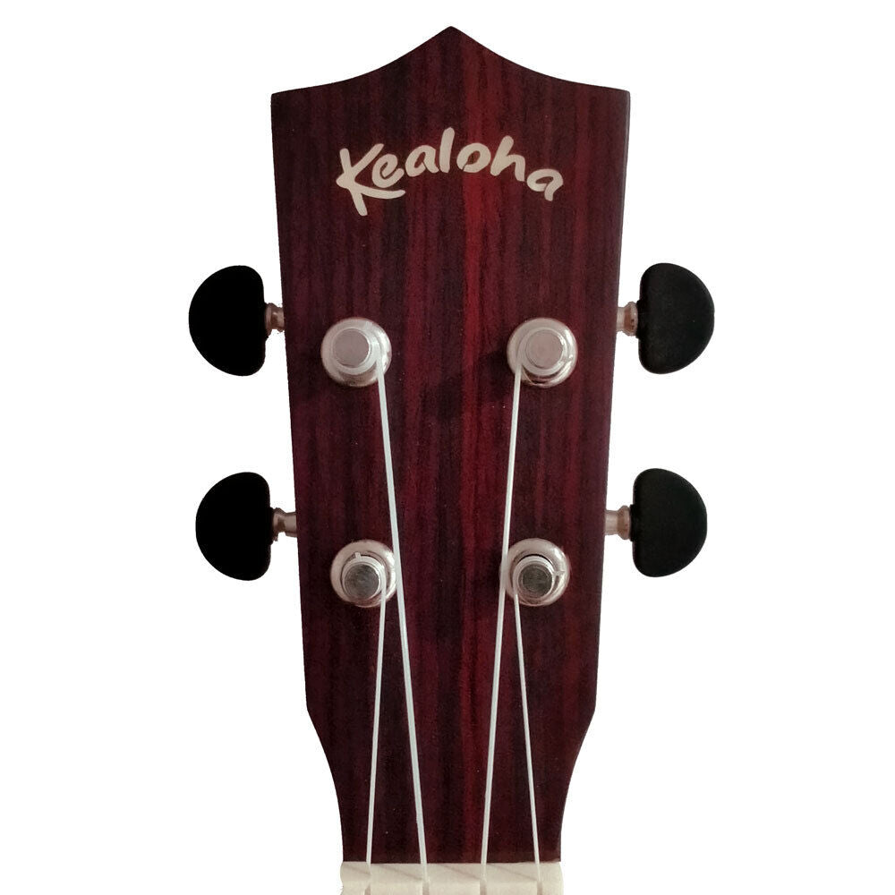 Kealoha KT-Series Soprano Ukulele with Solid Spruce Top and Mahogany Back in Natural Matte Finish — view 4