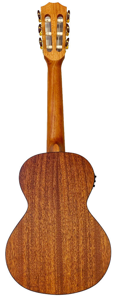 Kealoha KU-Series 6-String Acoustic/Electric Tenor Ukulele Natural Satin Finish — view 2