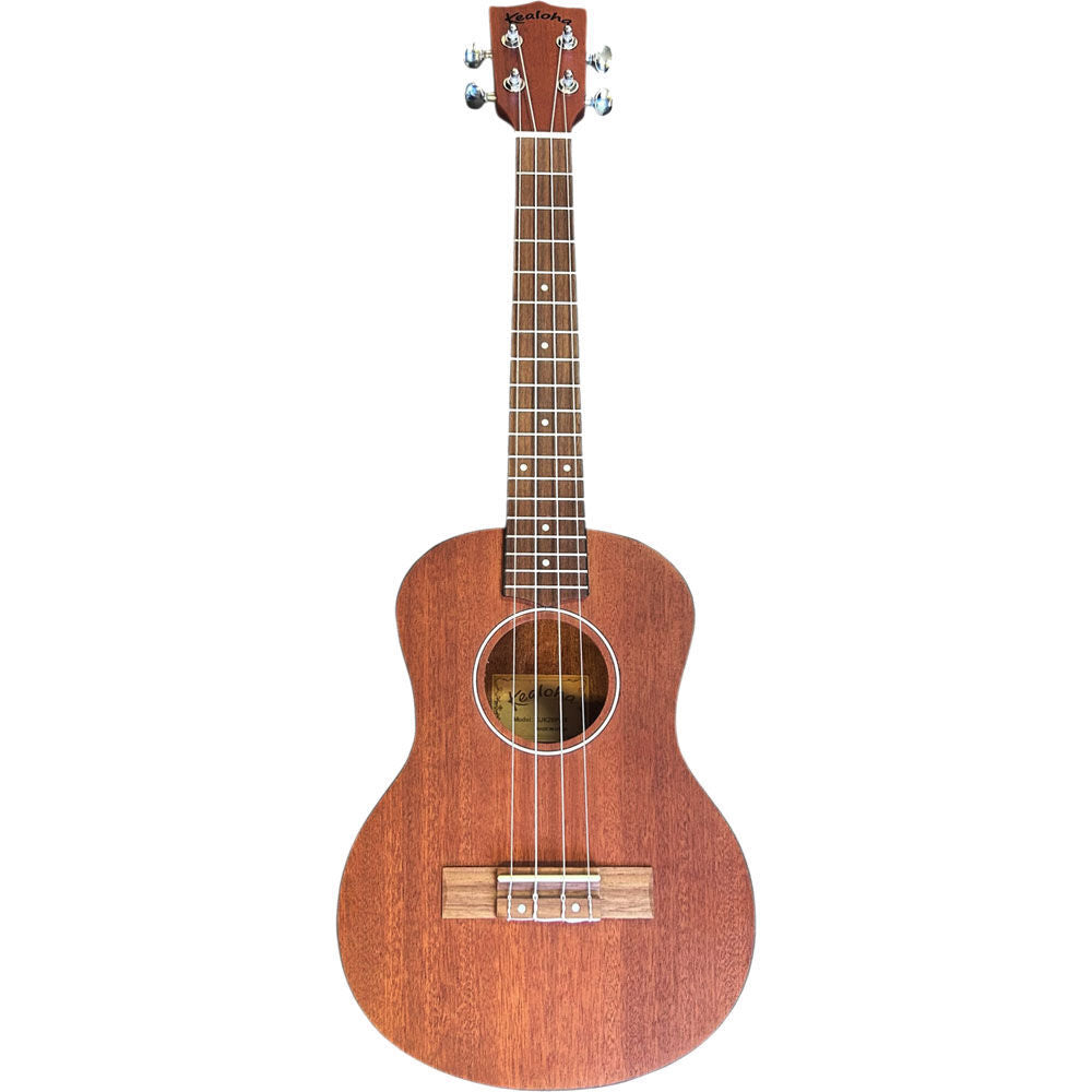Kealoha KU Series Tenor Ukulele Complete Package with Tuner, Gig Bag, Extra Strings, Capo, Picks & Strap — view 2