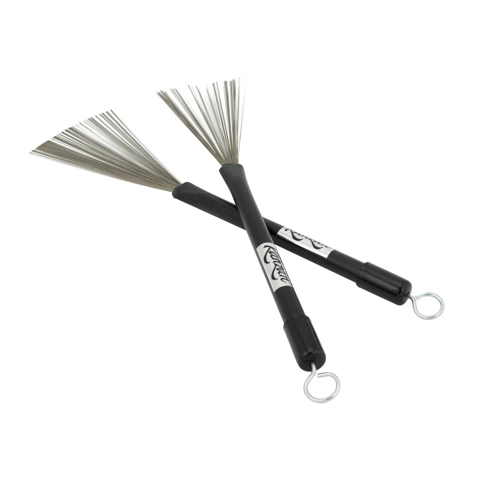 Kahzan Retractable Wire Brushes with Rubber Handle - Pair — view 4