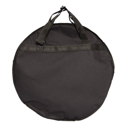 Kahzan 20" Padded Cymbal Carry Bag - Black, Heavy Duty Nylon, 8mm Foam Padding, Four Dividers, Front Pocket, Adjustable Handles — view 2