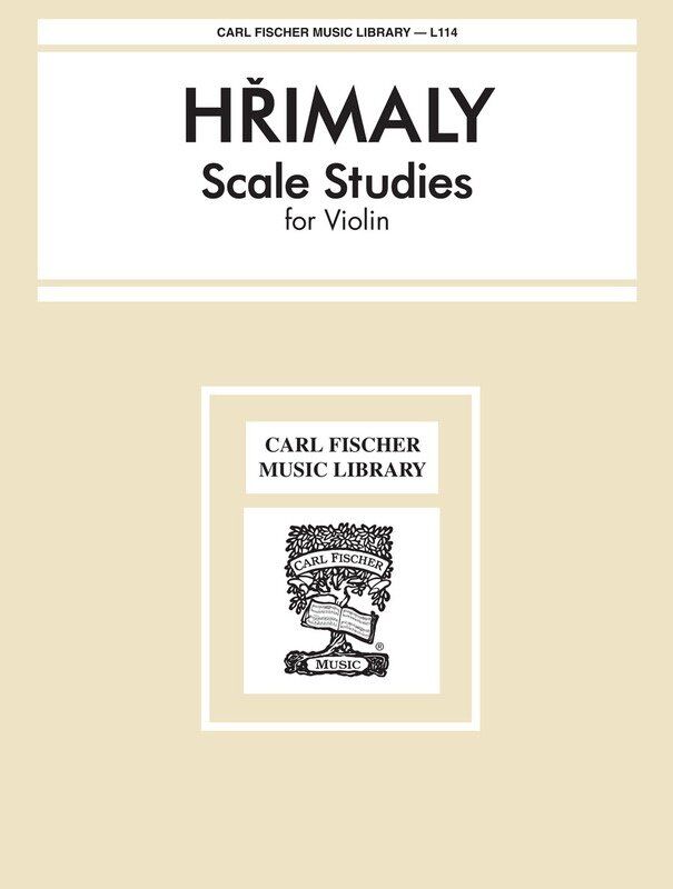 Hrimaly Scale Studies for Violin by Carl Fischer, 40 Pages