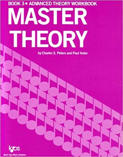 Master Theory Book 3 - 32 Pages, Publisher Neil A. Kjos Music Company
