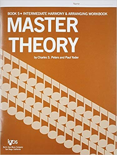 Master Theory Book 5 by Neil A. Kjos Music Company, 32 pages, Theory series