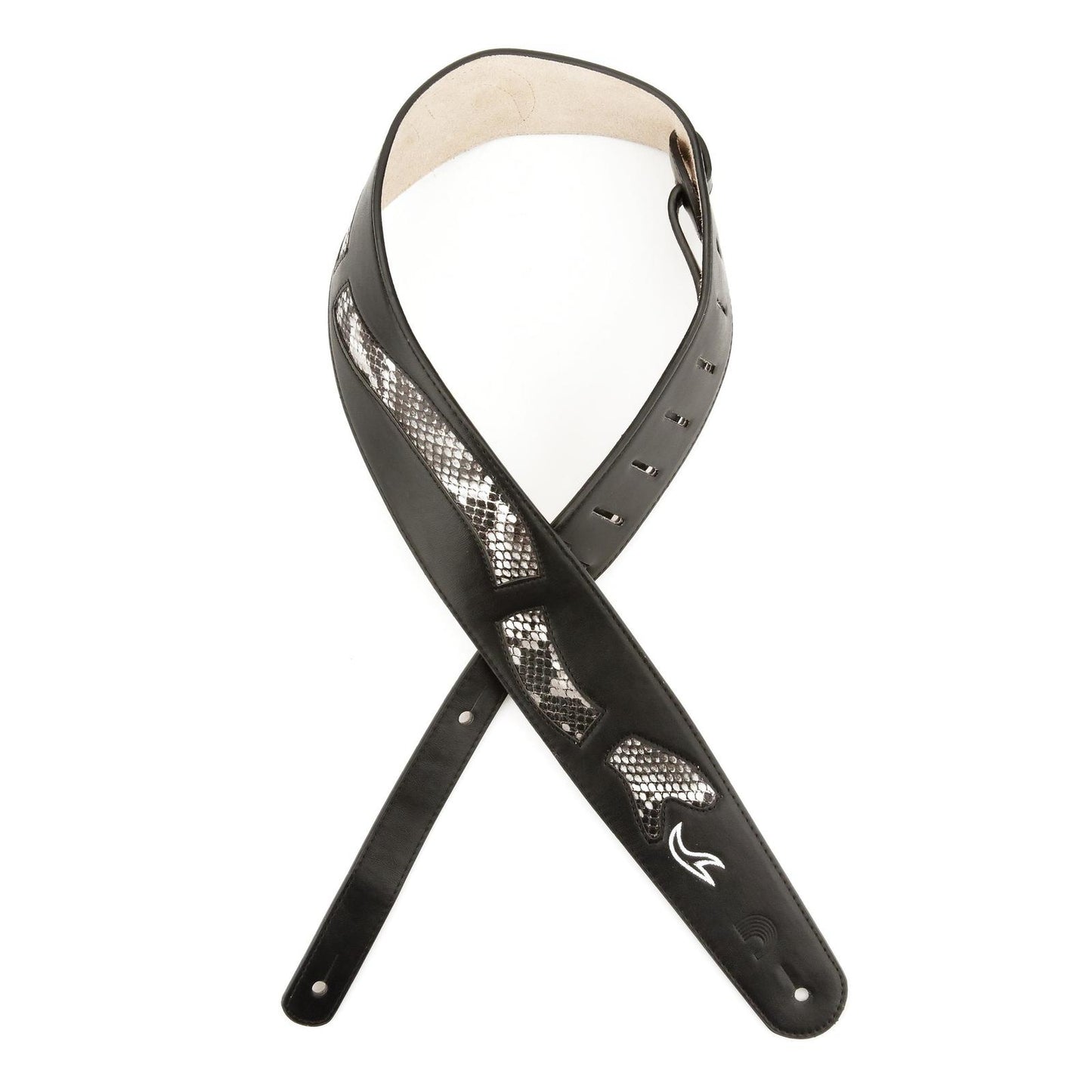 Snake Skin Window Guitar Strap - by D'Addario