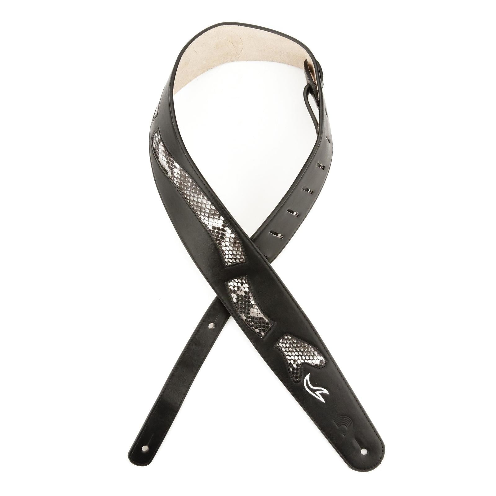 Snake Skin Window Guitar Strap - by D'Addario