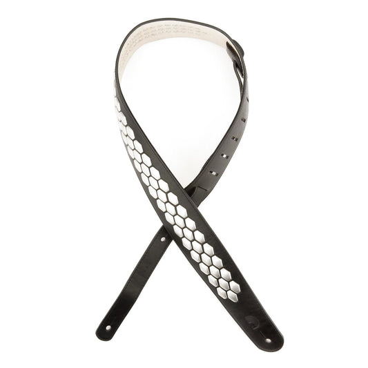 Hex Studded Guitar Strap - by D'Addario