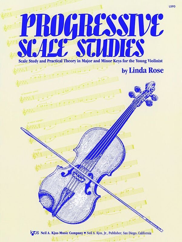 Rose - Progressive Scale Studies For Violin (Neil A. Kjos Music Company)