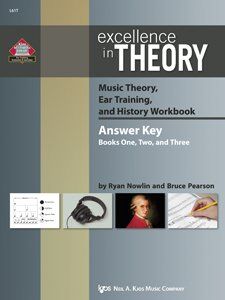 Excellence in Theory Workbook Answer Key by Neil A. Kjos Music Company - 104 Pages