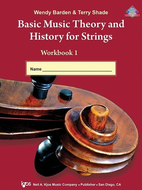 Basic Music Theory & History for Strings Workbook 1 - Viola