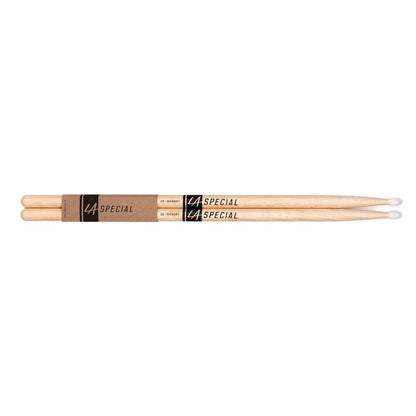 Promark 2B Nylon Tip Drumsticks - 16" Length, 0.630" Grip, American Hickory, Oval Tip — view 2