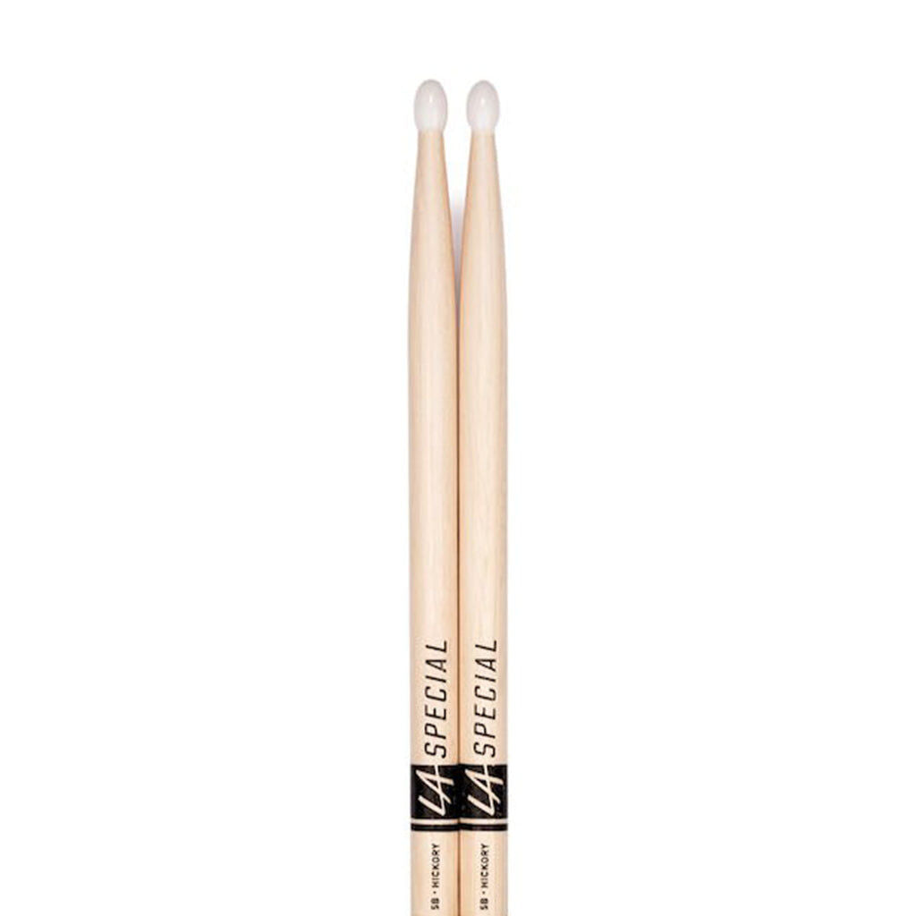 Promark LA Special 5B Hickory Drumsticks with Nylon Tips