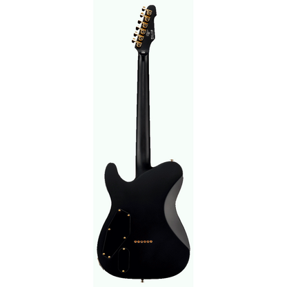 LTD Alan Ashby LTE Signature Black Satin Guitar with EMG 81 Pickup and Hardshell Case — view 2