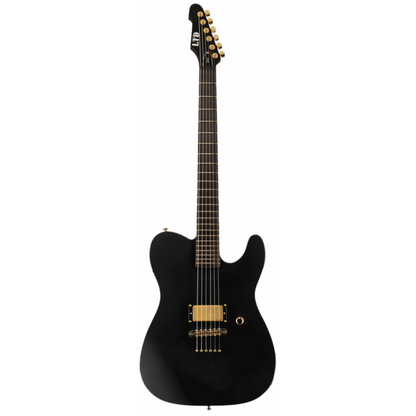 LTD Alan Ashby LTE Signature Black Satin Guitar with EMG 81 Pickup and Hardshell Case