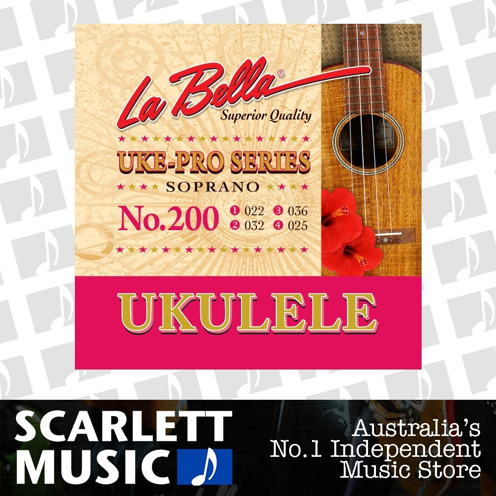 La Bella 200 Series Soprano Ukulele Strings — view 2