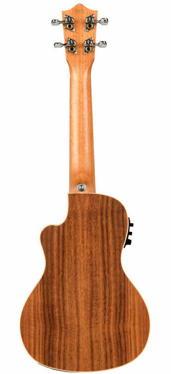 Lanikai Acacia Solid Top Concert Ukulele with Fishman Kula Preamp and Padded Gig Bag — view 2