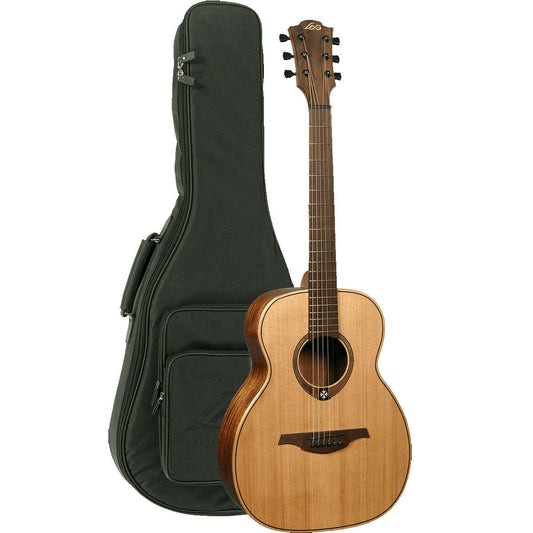 Lag Tramontane TRAVEL-RC Acoustic Guitar Traveller Red Cedar Solid Cedar Top