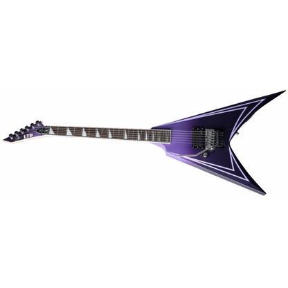 LTD Alexi Laiho Purple Hexed Electric Guitar with Hardshell Case — view 3