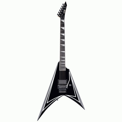 ESP LTD Alexi Sawtooth SE 20th Anniversary Black with White Pinstripes Electric Guitar