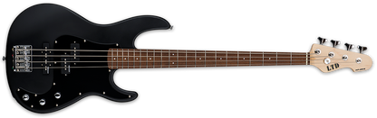 ESP LTD AP-204 4 String Electric Bass Guitar Black Satin