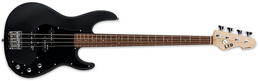 ESP LTD AP-204 4 String Electric Bass Guitar Black Satin