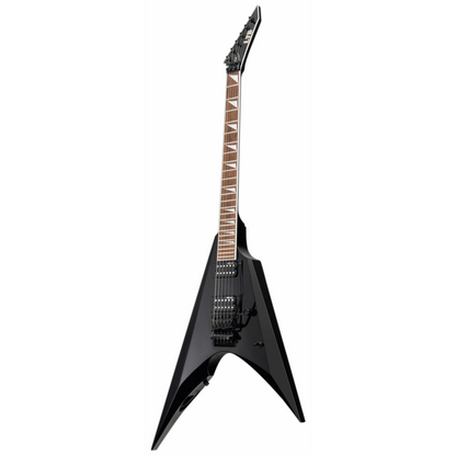 LTD Arrow-200 Black Electric Guitar with ESP Design Pickups and Floyd Rose Tremolo — view 3