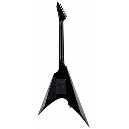 LTD Arrow-200 Black Electric Guitar with ESP Design Pickups and Floyd Rose Tremolo — view 2