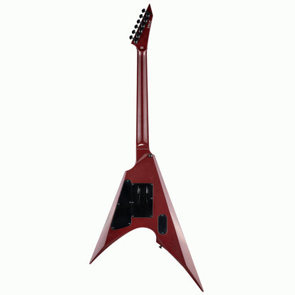 ESP LTD Arrow 400 Guitar in Scarlet Metallic Finish, Arrow Series — view 2