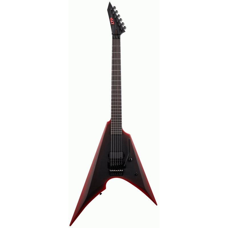 ESP LTD Arrow Black Metal Red Satin Finish Electric Guitar
