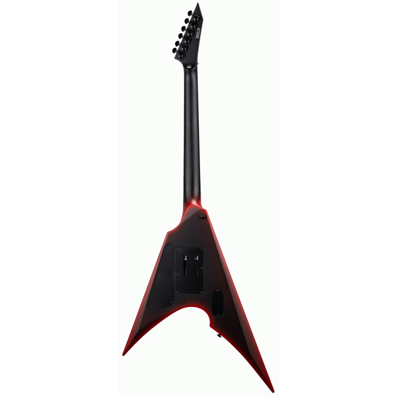 ESP LTD Arrow Black Metal Red Satin Finish Electric Guitar — view 3