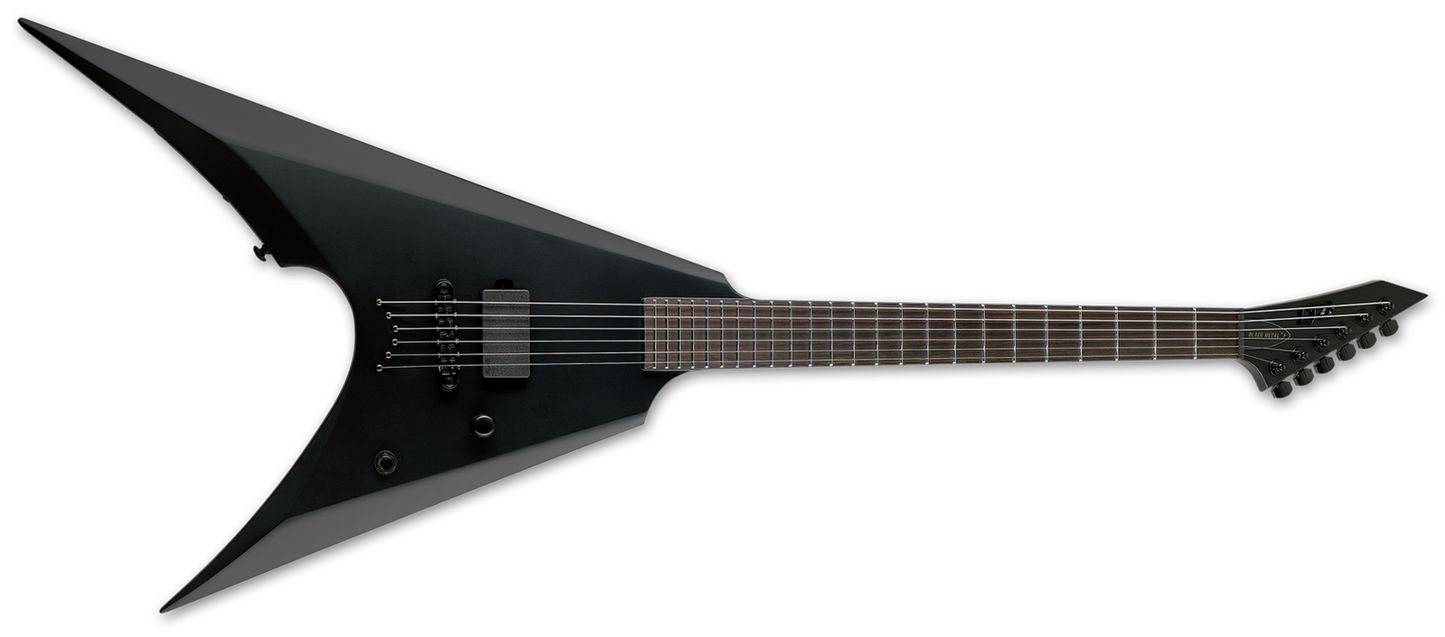ESP LTD Arrow NT Black Metal Series Electric Guitar Black Satin