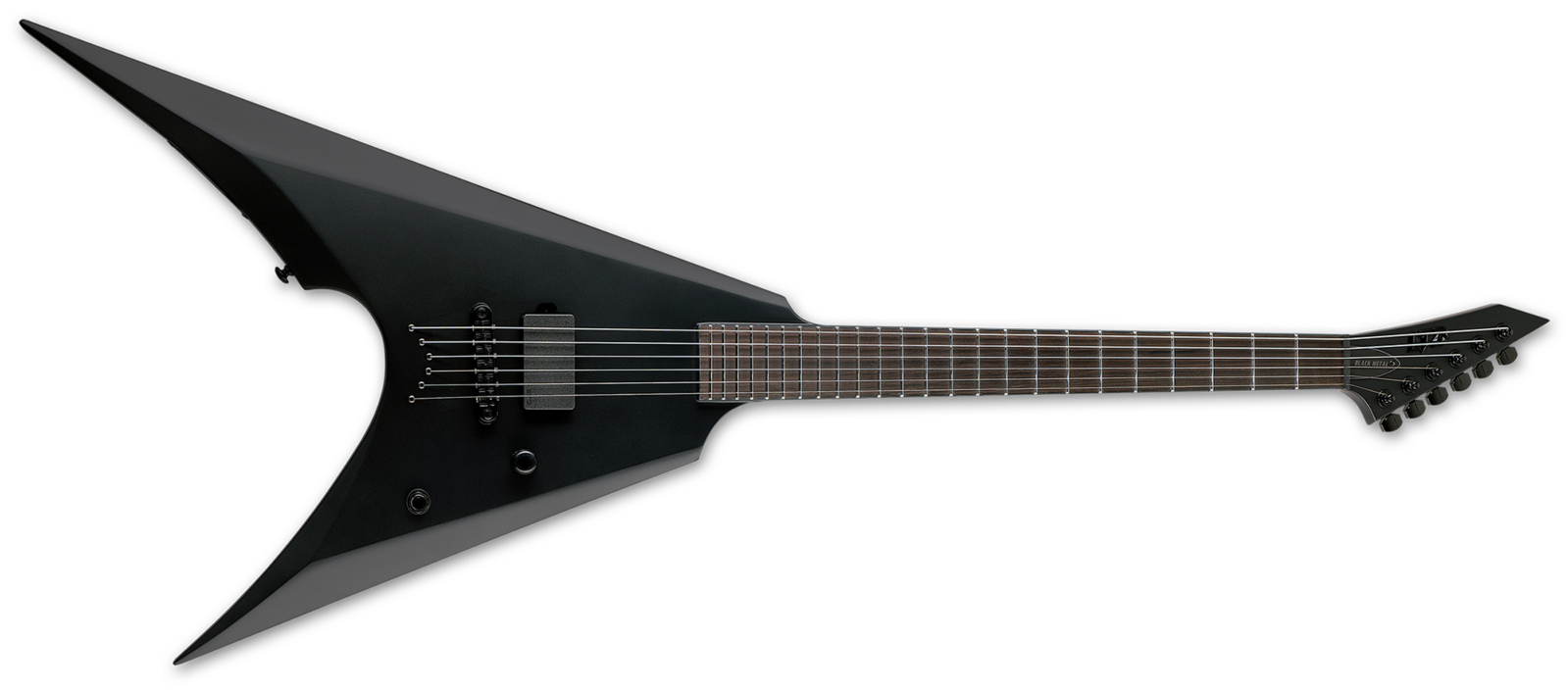 ESP LTD Arrow NT Black Metal Series Electric Guitar Black Satin