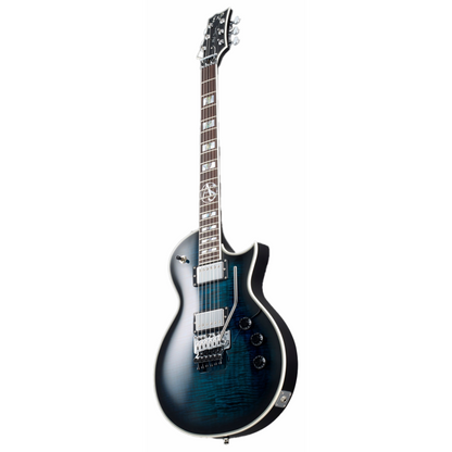 LTD Alex Skolnick AS-1FR Flame Lemon Burst Electric Guitar with Floyd Rose Bridge — view 3