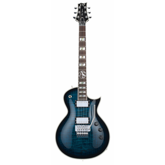 LTD Alex Skolnick AS-1FR Flame Lemon Burst Electric Guitar with Floyd Rose Bridge