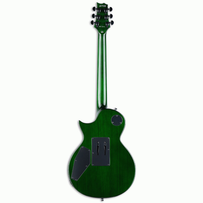 ESP LTD Alex Skolnick AS-1FR Electric Guitar Lime Burst Flamed Maple Top Floyd Rose Bridge — view 2