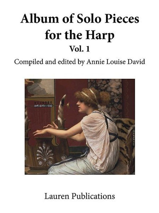 Album Of Solo Pieces For Harp Vol 1 Book