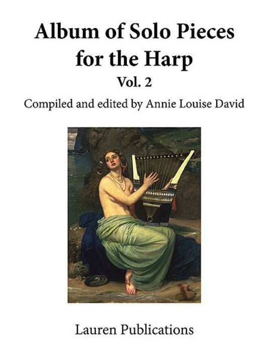 Album Of Solo Pieces For Harp Vol 2 Book