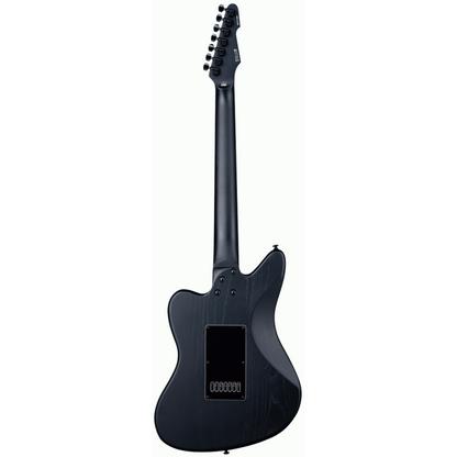 ESP LTD AW-XJ7 Baritone EverTune Guitar, 7-String, 27" Scale, Black Open Grain Satin Finish, Hardshell Case Included — view 2