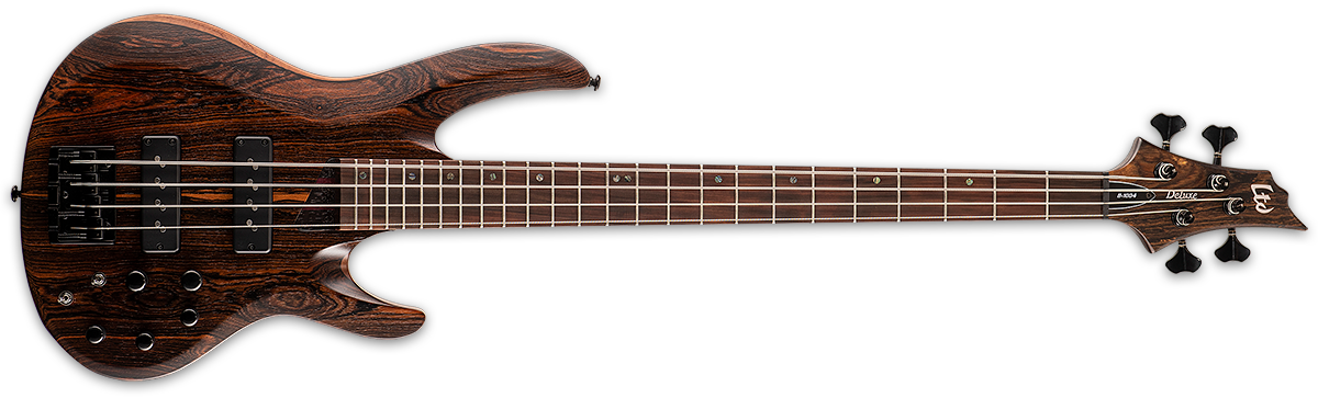 ESP LTD B-1004 4 String Electric Bass Guitar Natural Satin